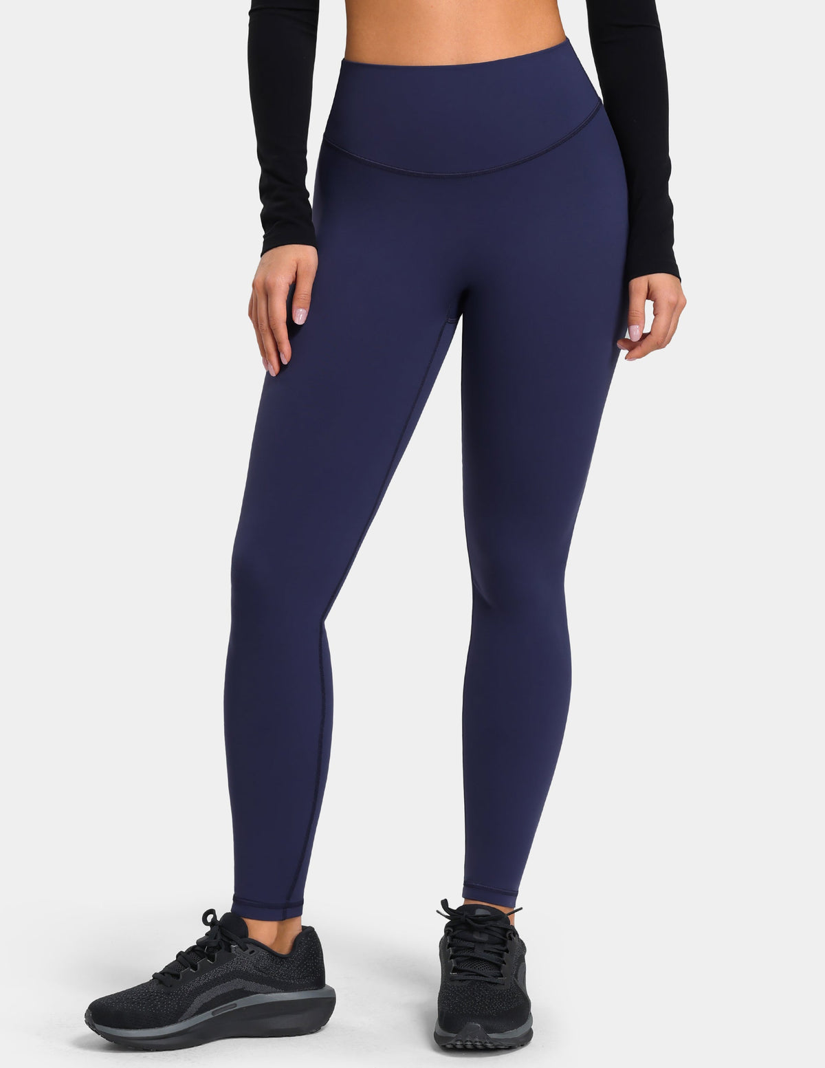 Sculptiva® Butt Scrunch No Front Seam 28'' Workout Legging — Eclipse