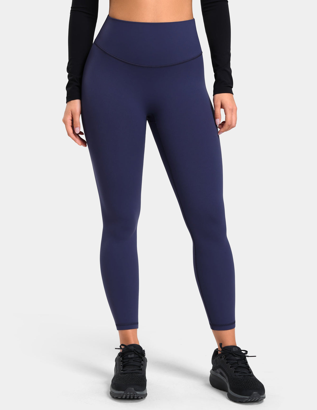 Sculptiva® Butt Scrunch No Front Seam 25'' Workout Legging — Eclipse
