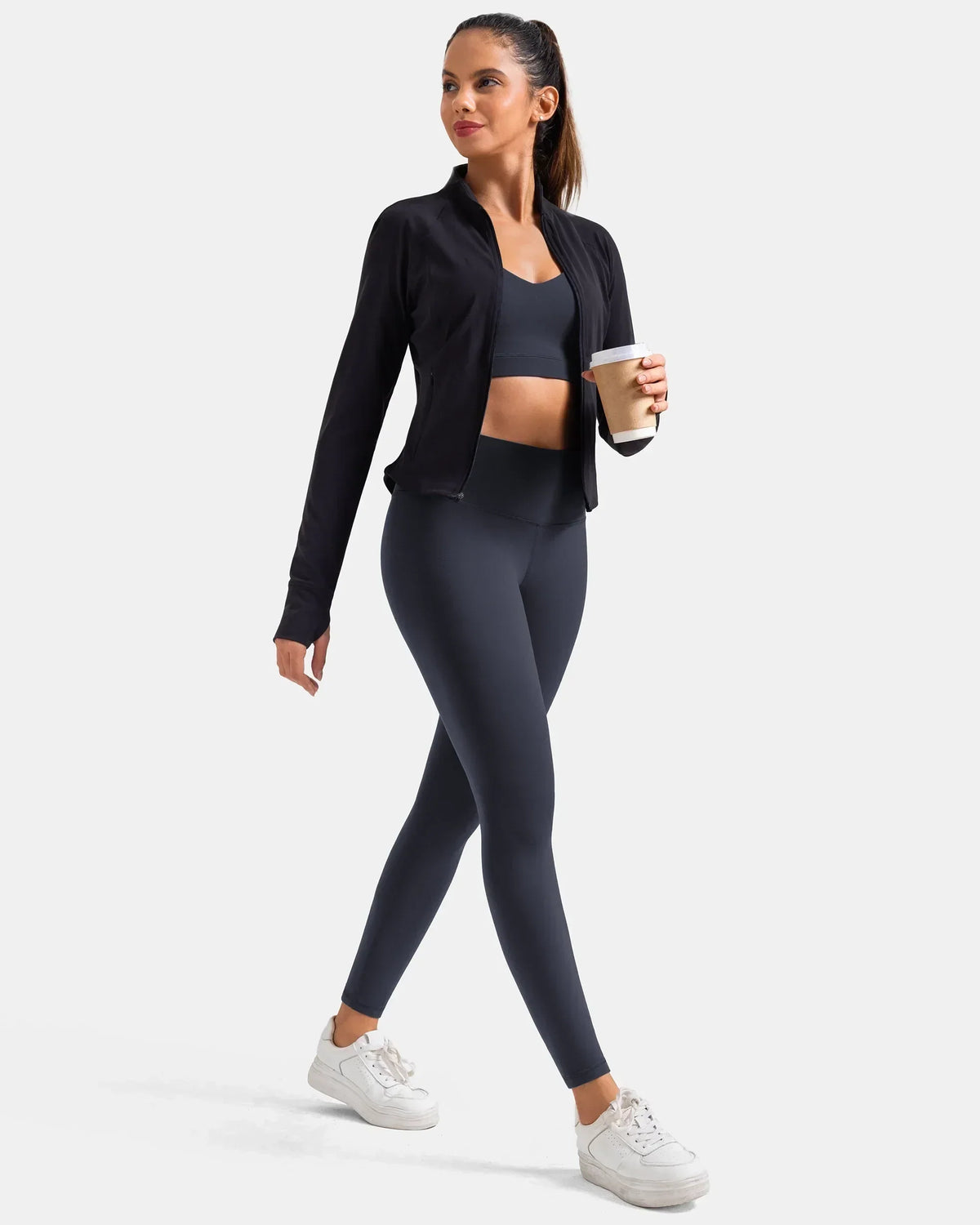 Dreamlux® Buttery Soft 25" Everyday & Workout Legging — Blue Ink