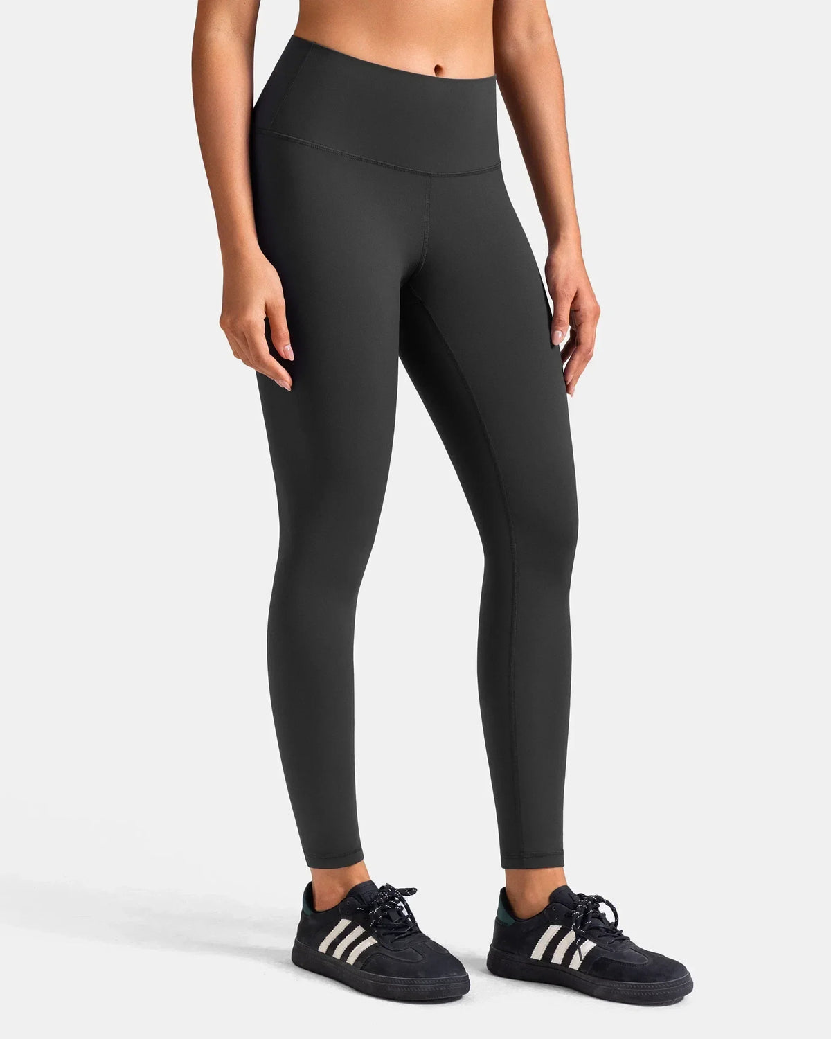 Dreamlux® Buttery Soft 25" Everyday & Workout Legging — Dark Carbon