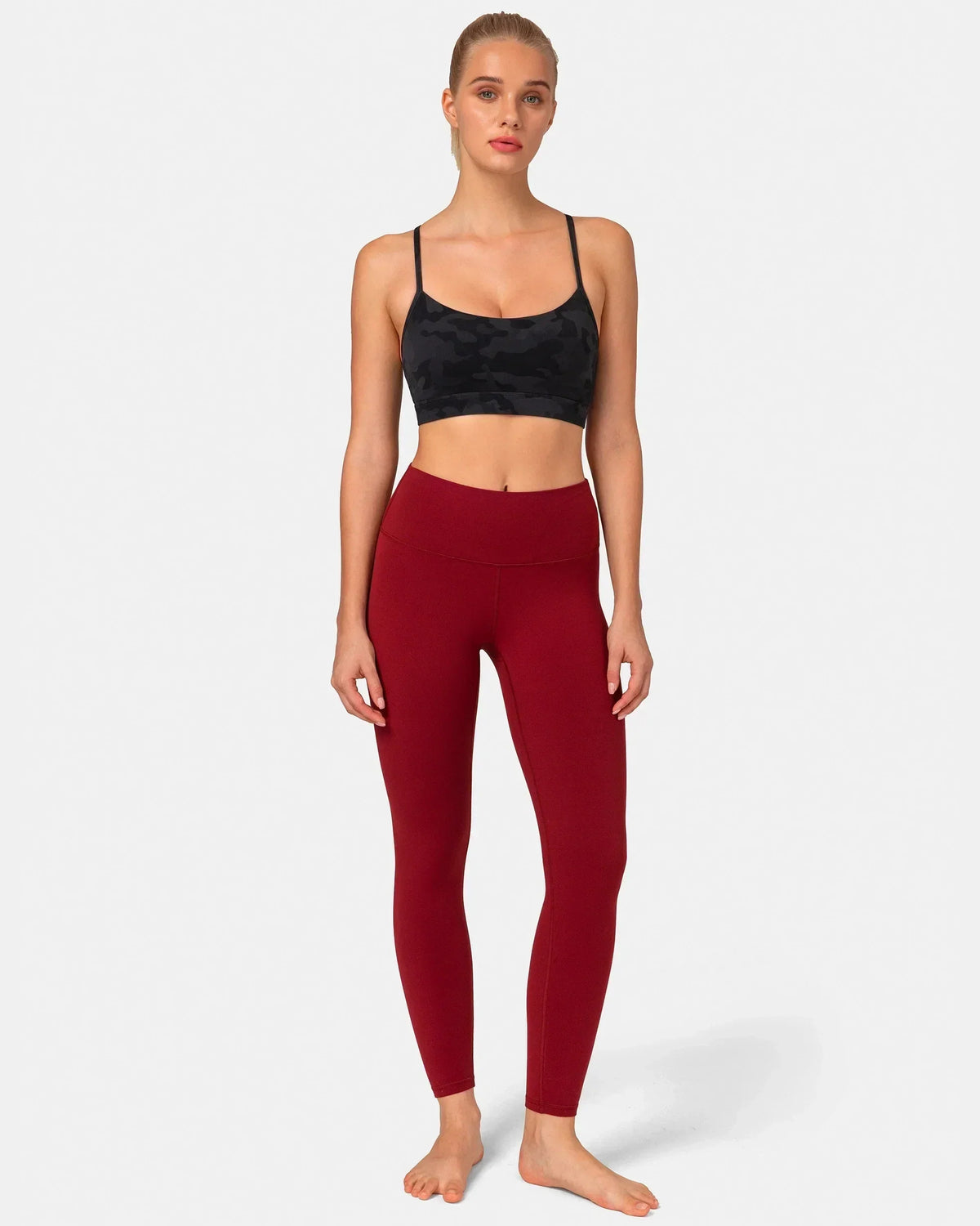 Dreamlux® Buttery Soft 25" Everyday & Workout Legging — Merlot