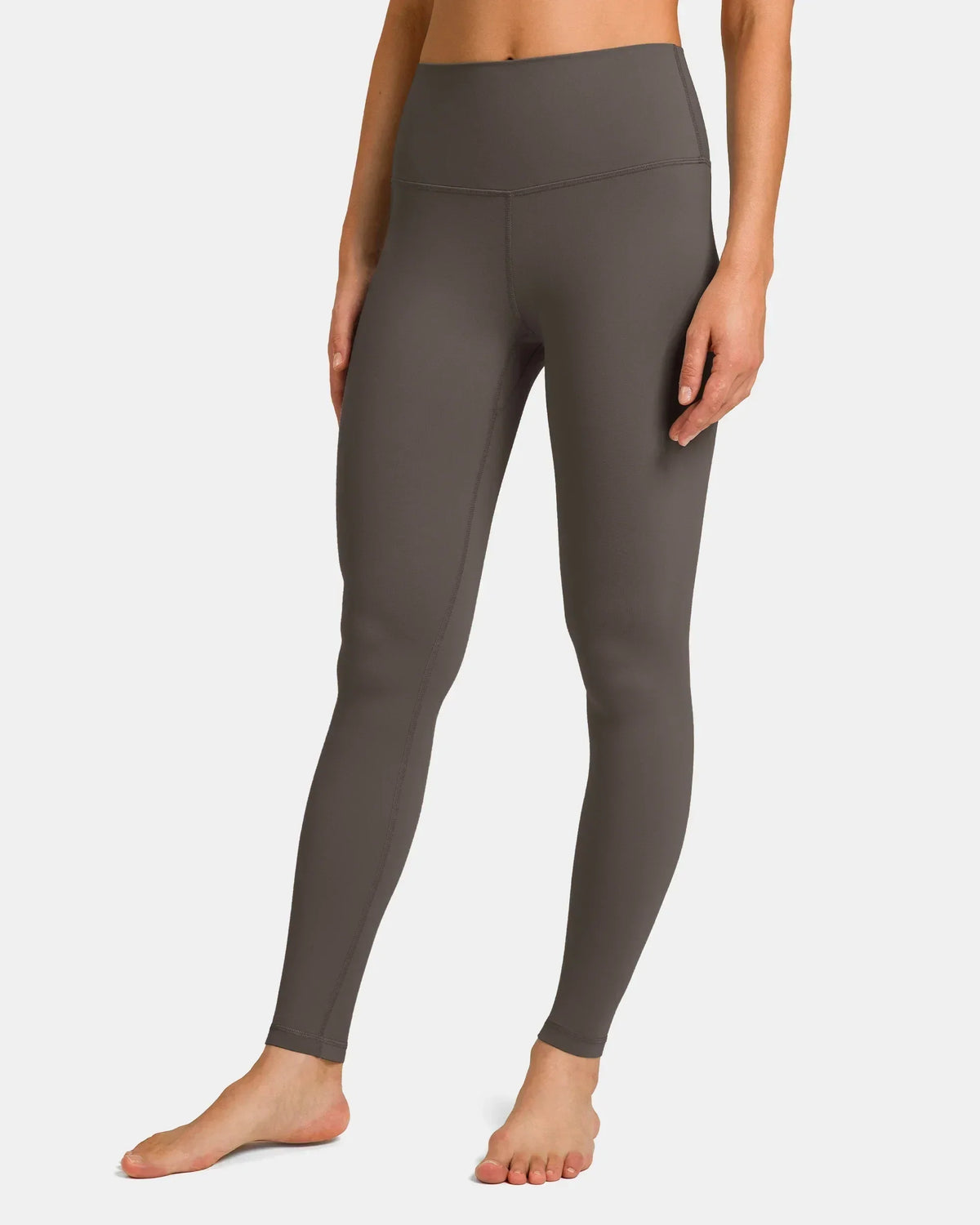 Dreamlux® Buttery Soft 28" Everyday & Workout Legging — Major Brown