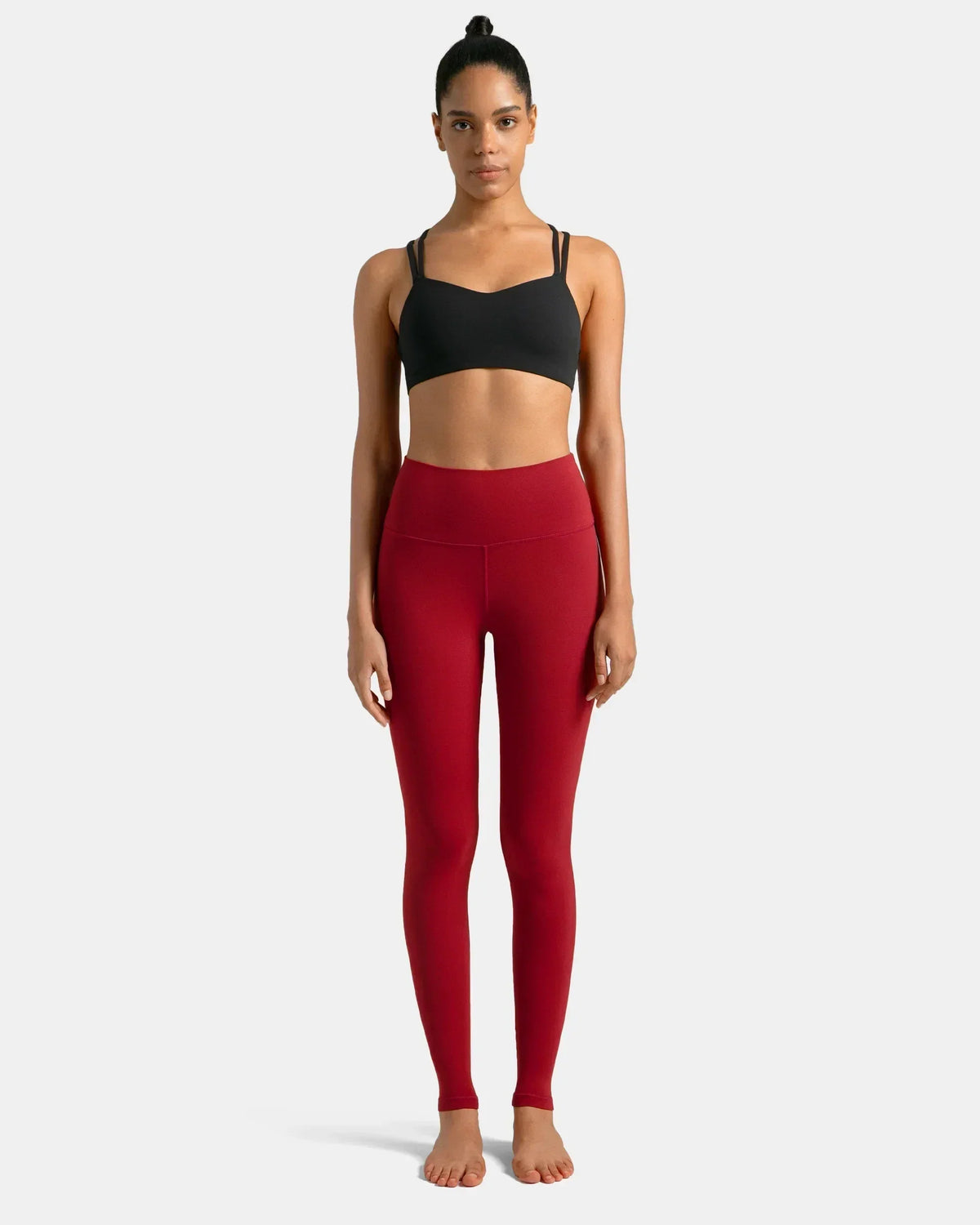 Dreamlux® Buttery Soft 28" Everyday & Workout Legging — Merlot