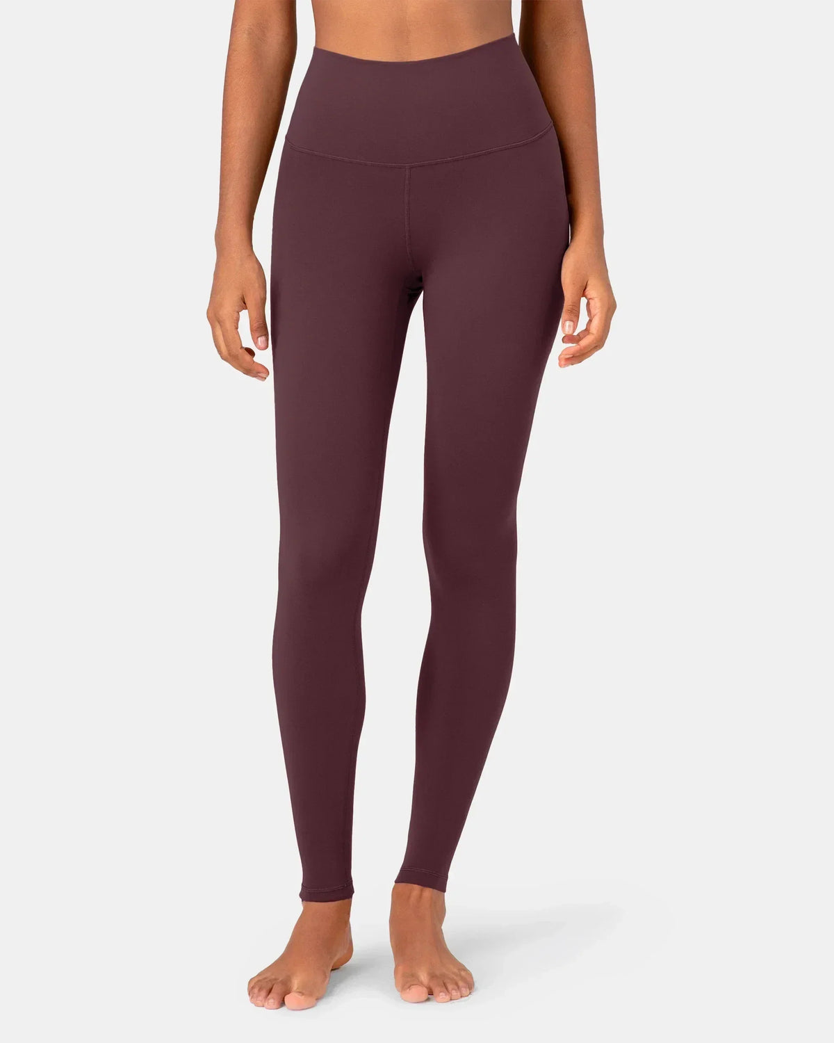 Dreamlux® Buttery Soft 28" Everyday & Workout Legging — Plum Red