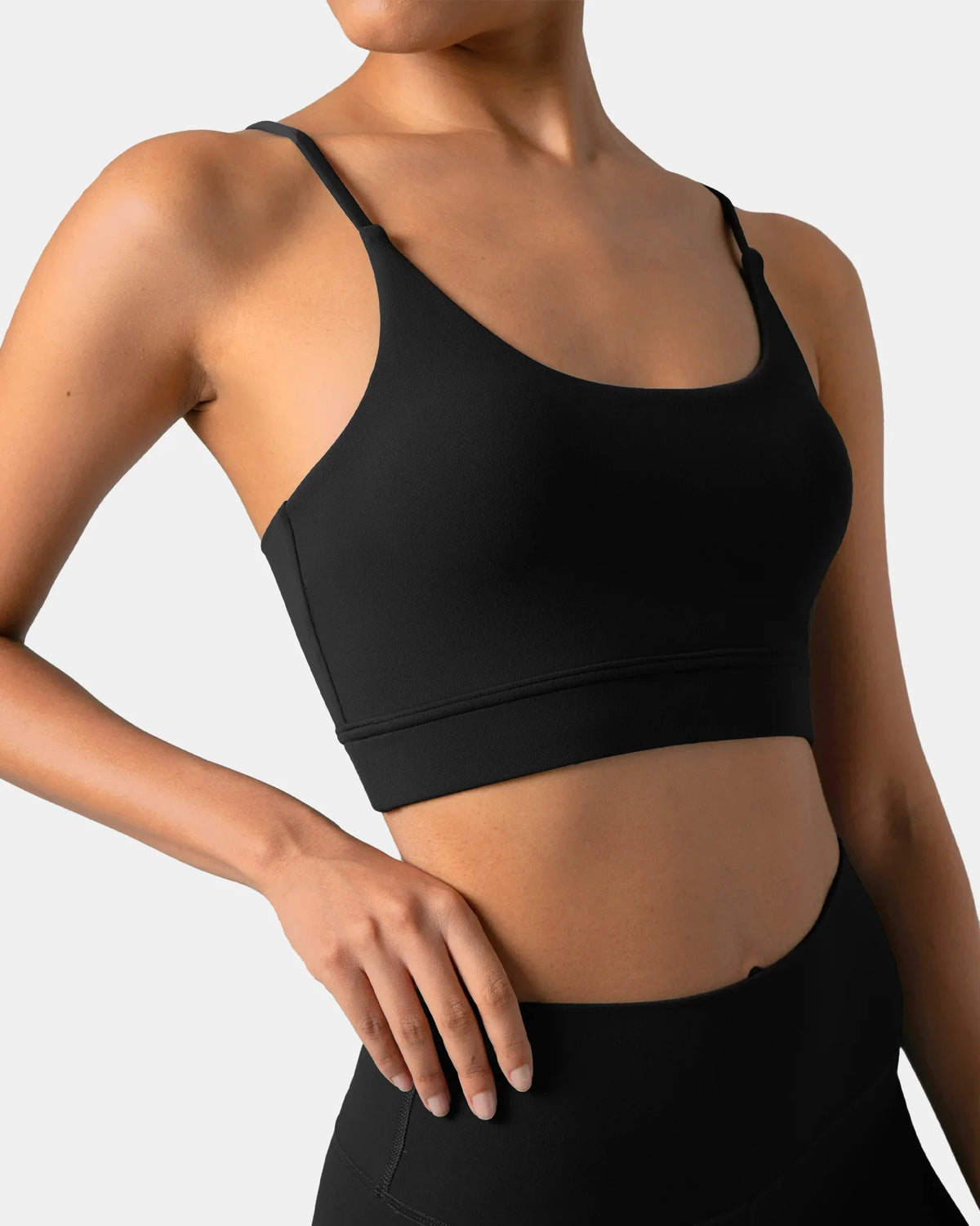 Dreamlux® Strappy Sports Bra w/ Bowknot Back 2