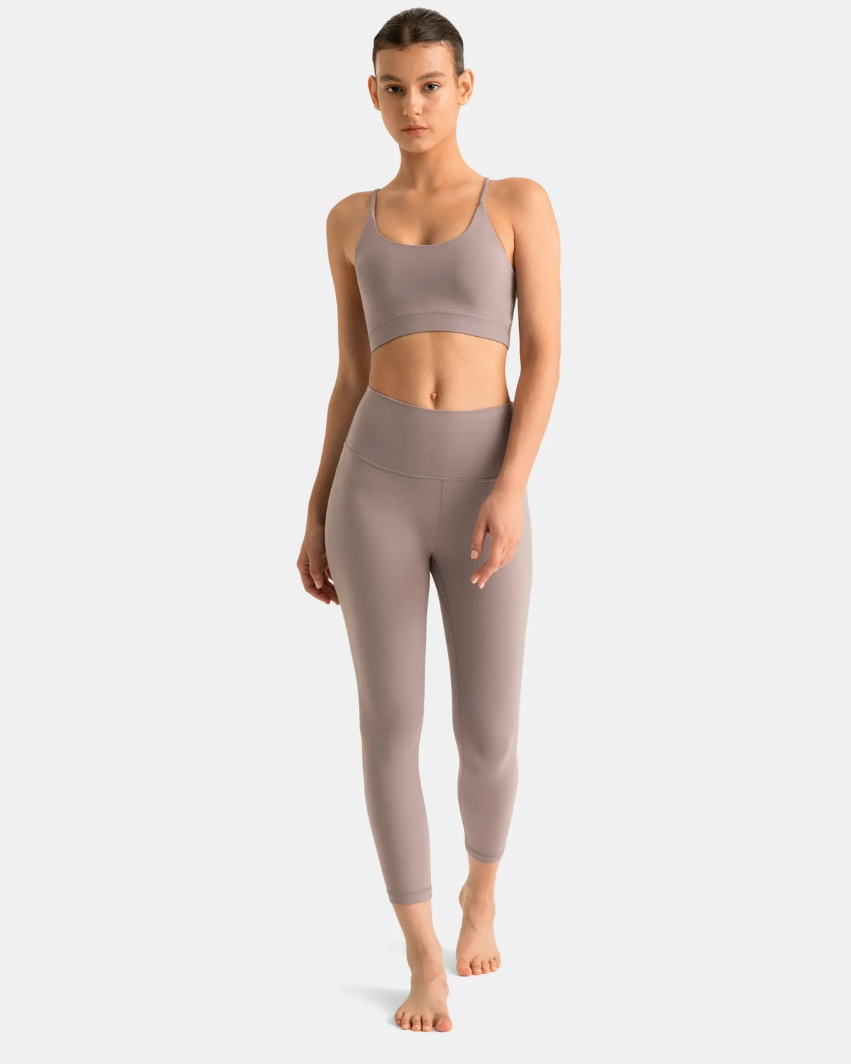 Dreamlux® Strappy Sports Bra w/ Bowknot Back — Nirvana