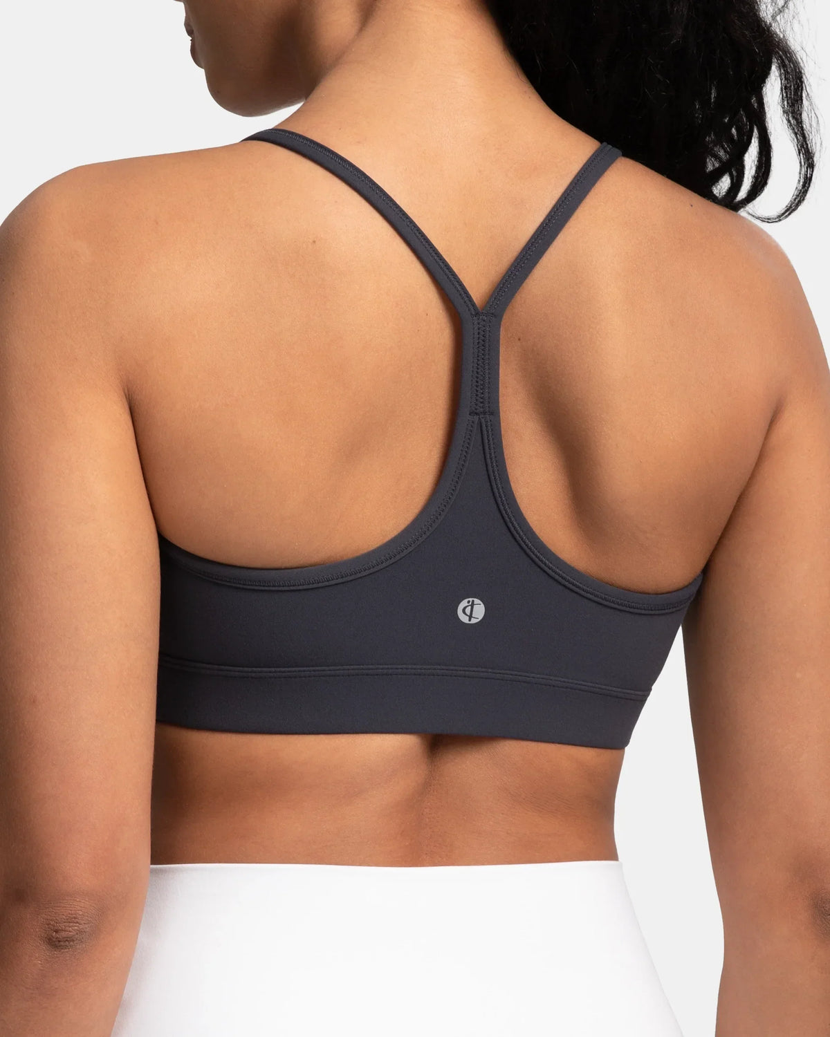 Dreamlux® Y-Back Padded Sports Bra — Blue Ink