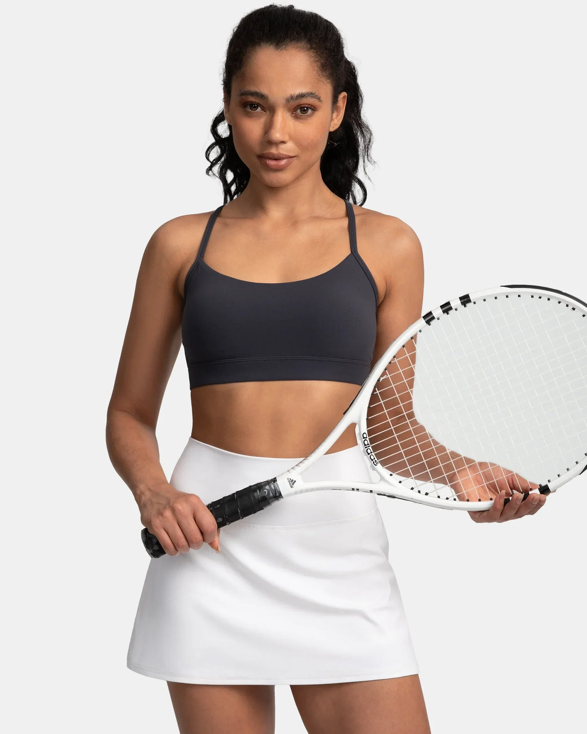 Dreamlux® Y-Back Padded Sports Bra — Blue Ink