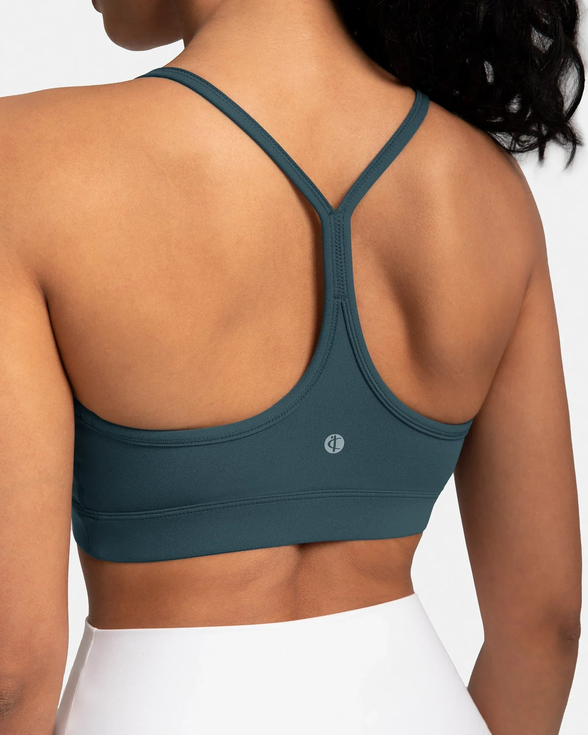 Dreamlux® Y-Back Padded Sports Bra — Dark Jasper