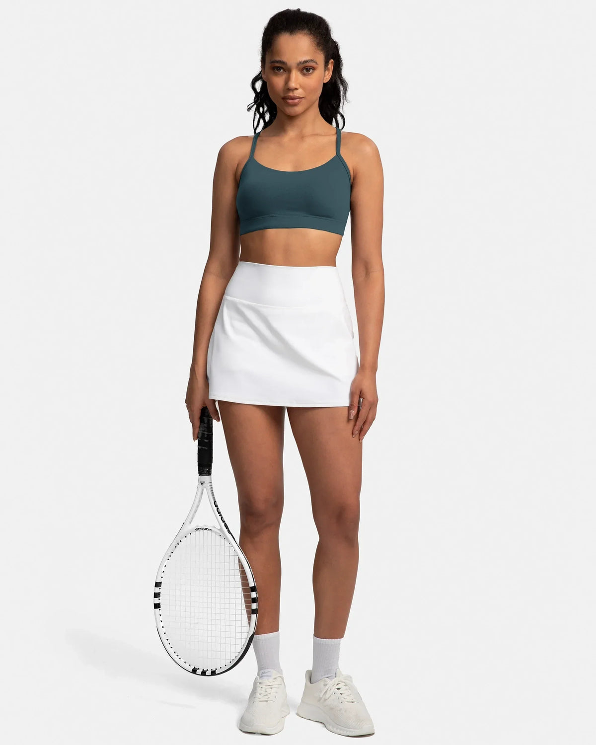 Dreamlux® Y-Back Padded Sports Bra — Dark Jasper