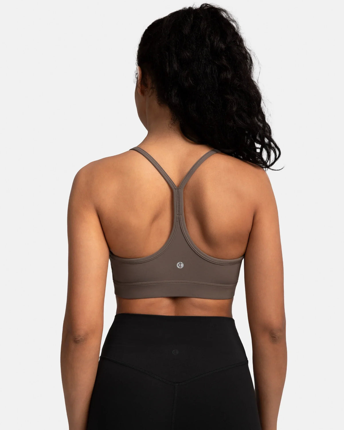 Dreamlux® Y-Back Padded Sports Bra — Major Brown
