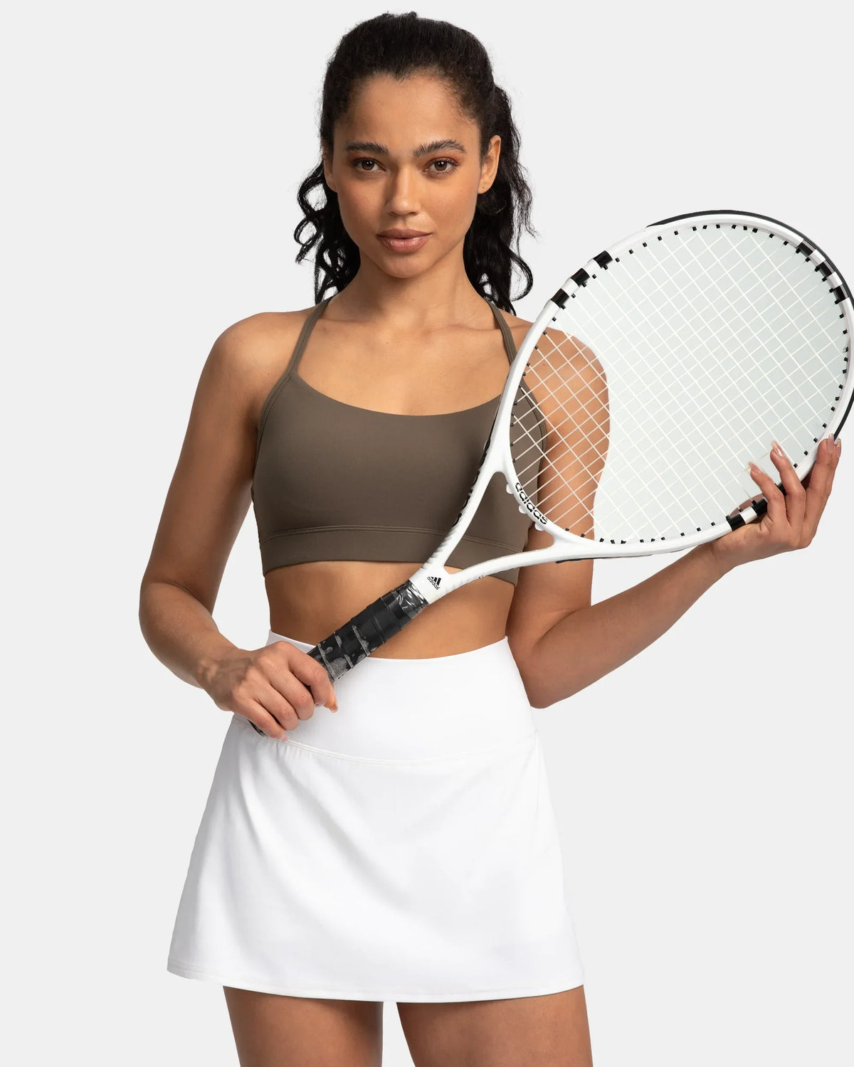 Dreamlux® Y-Back Padded Sports Bra — Olive