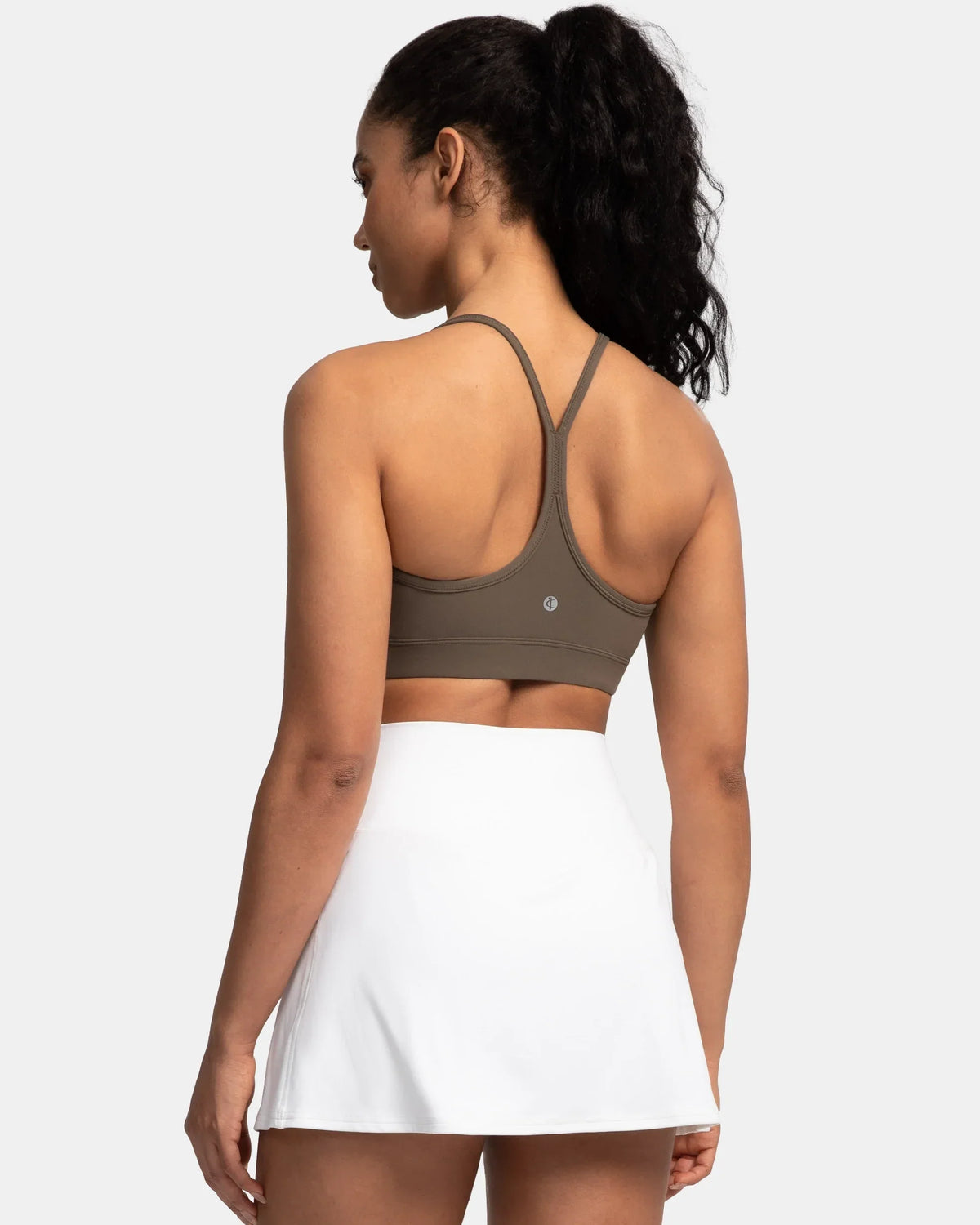 Dreamlux® Y-Back Padded Sports Bra — Olive