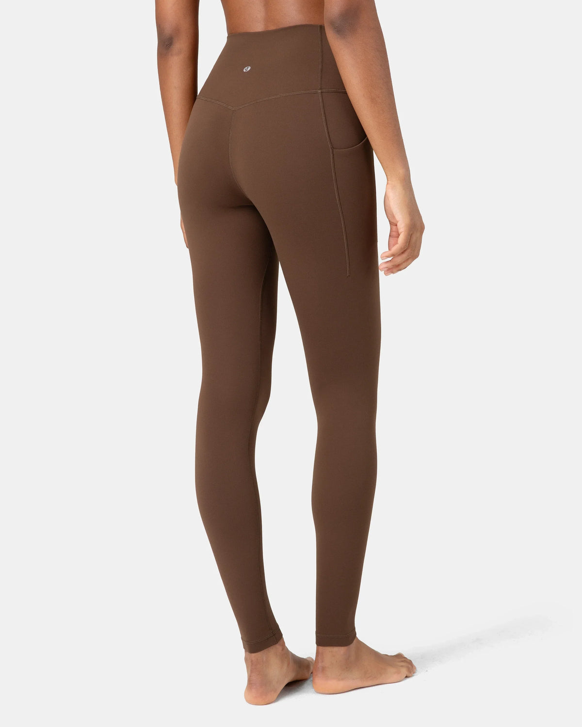 Dreamlux® Buttery Soft 28" Everyday & Workout Legging w/ Pockets — Cocoa