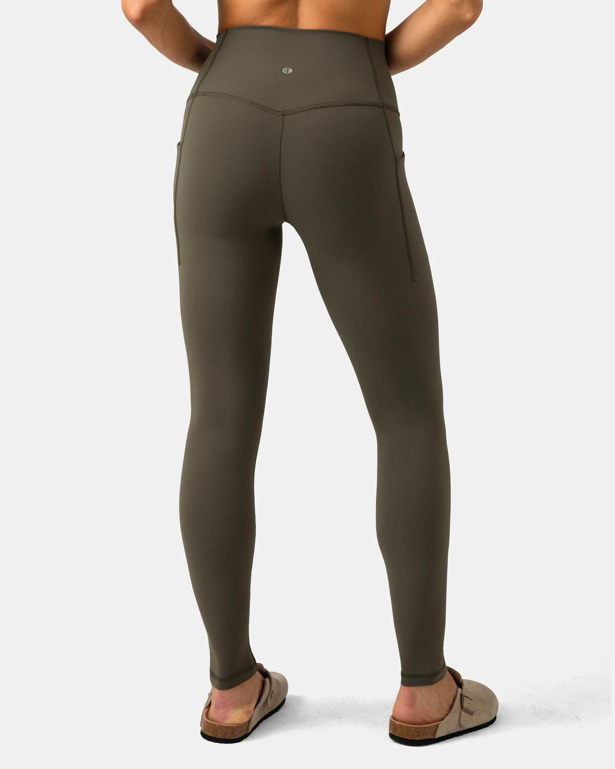 Dreamlux® Buttery Soft 28" Everyday & Workout Legging w/ Pockets — Olive