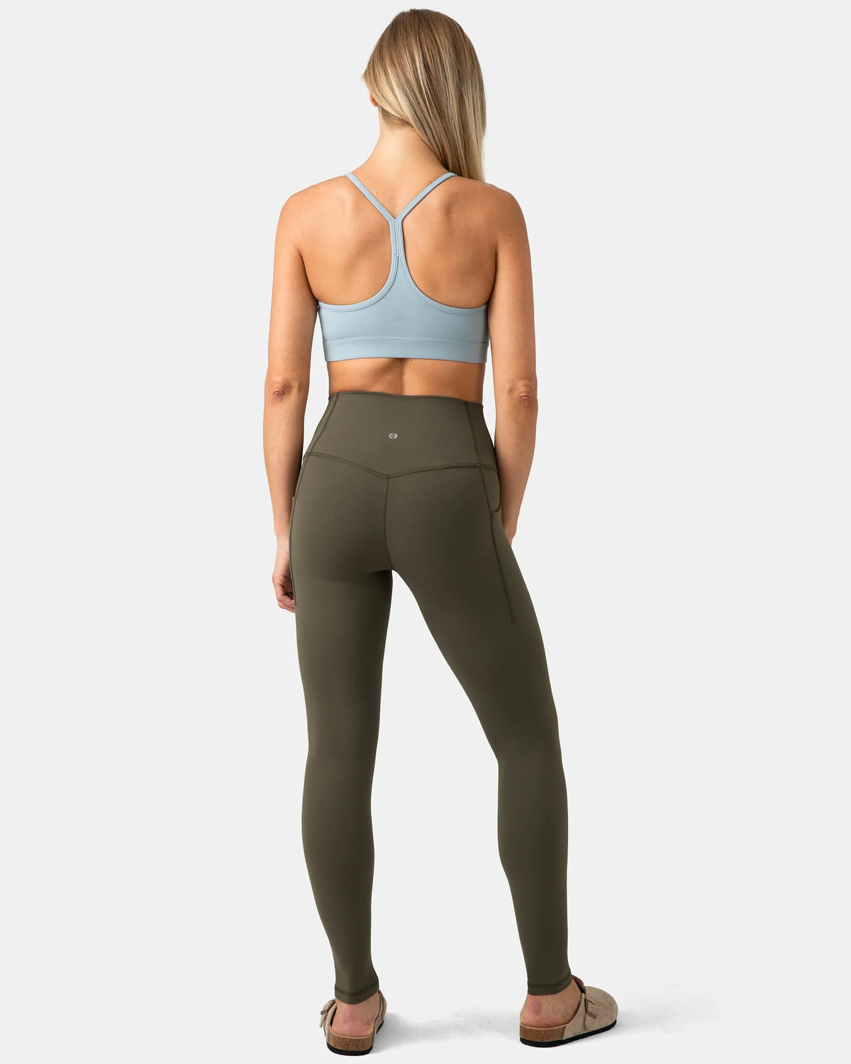 Dreamlux® Buttery Soft 28" Everyday & Workout Legging w/ Pockets — Olive