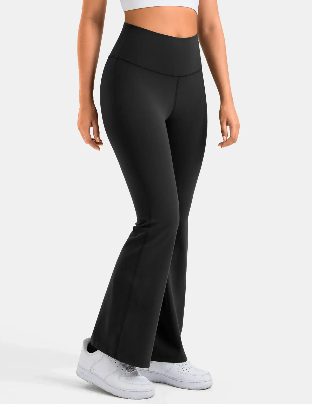 Dreamlux® Flared Yoga Legging 29.5" — Black