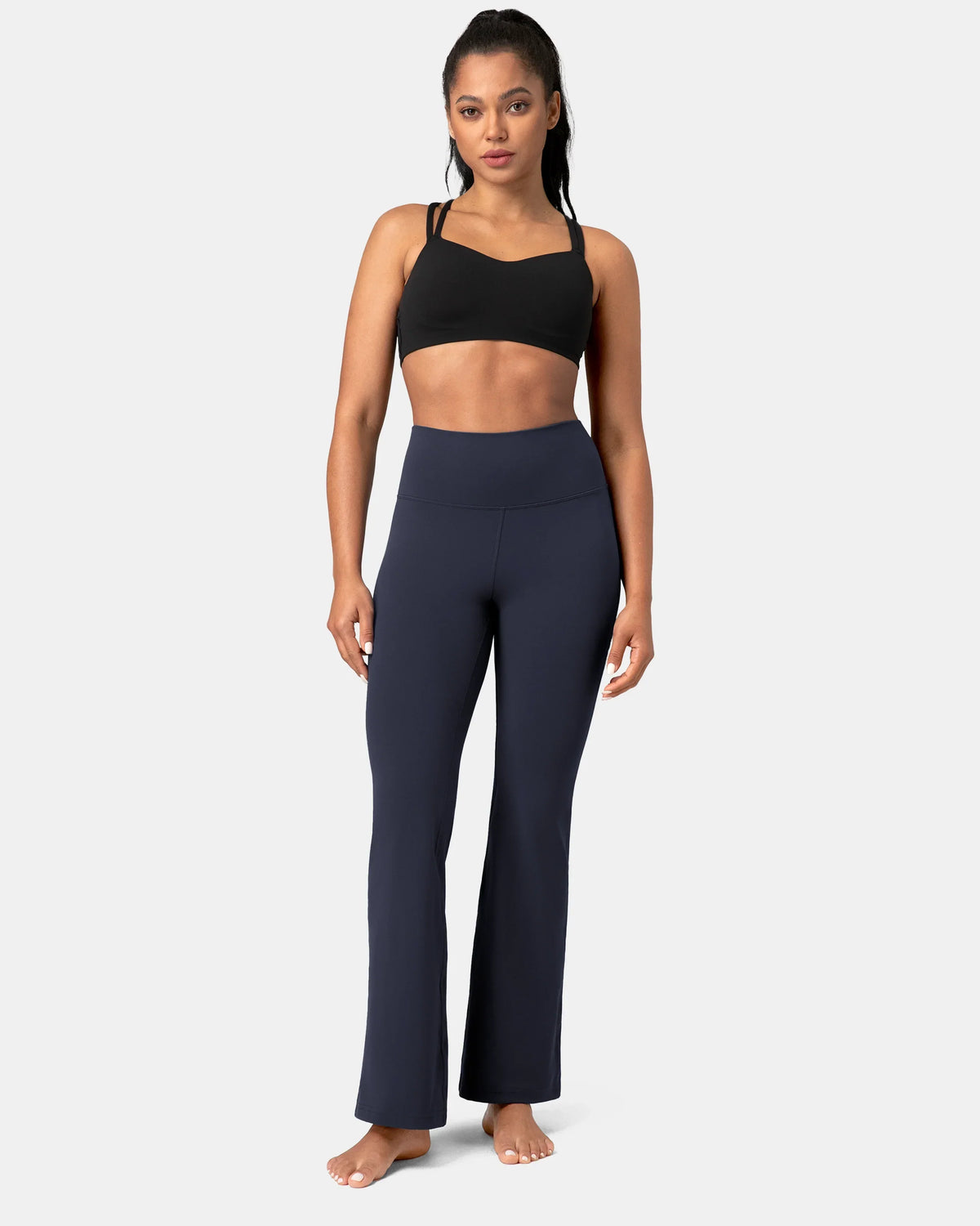 Dreamlux® Flared Yoga Legging 29.5" — Blue Ink
