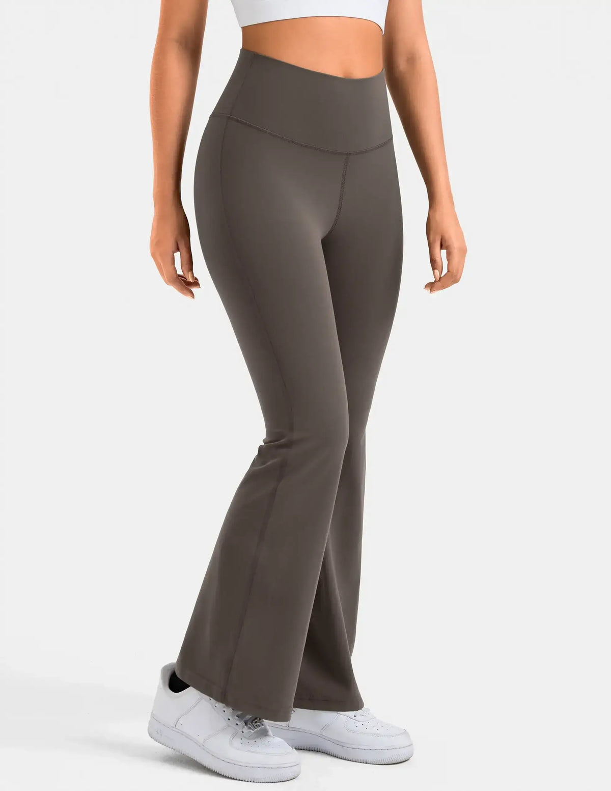 Dreamlux® Flared Yoga Legging 29.5" — Major Brown