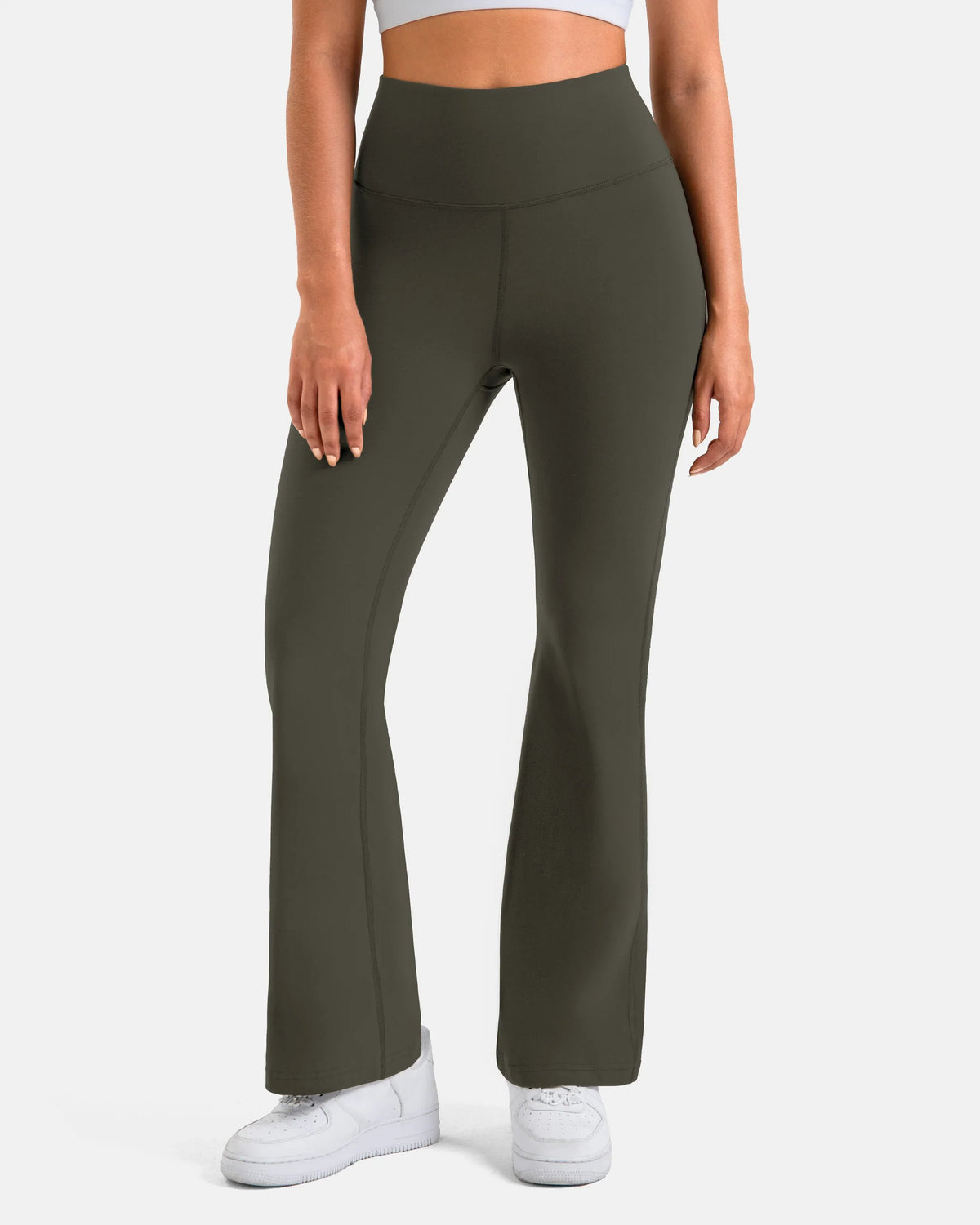 Dreamlux® Flared Yoga Legging 29.5" — Olive
