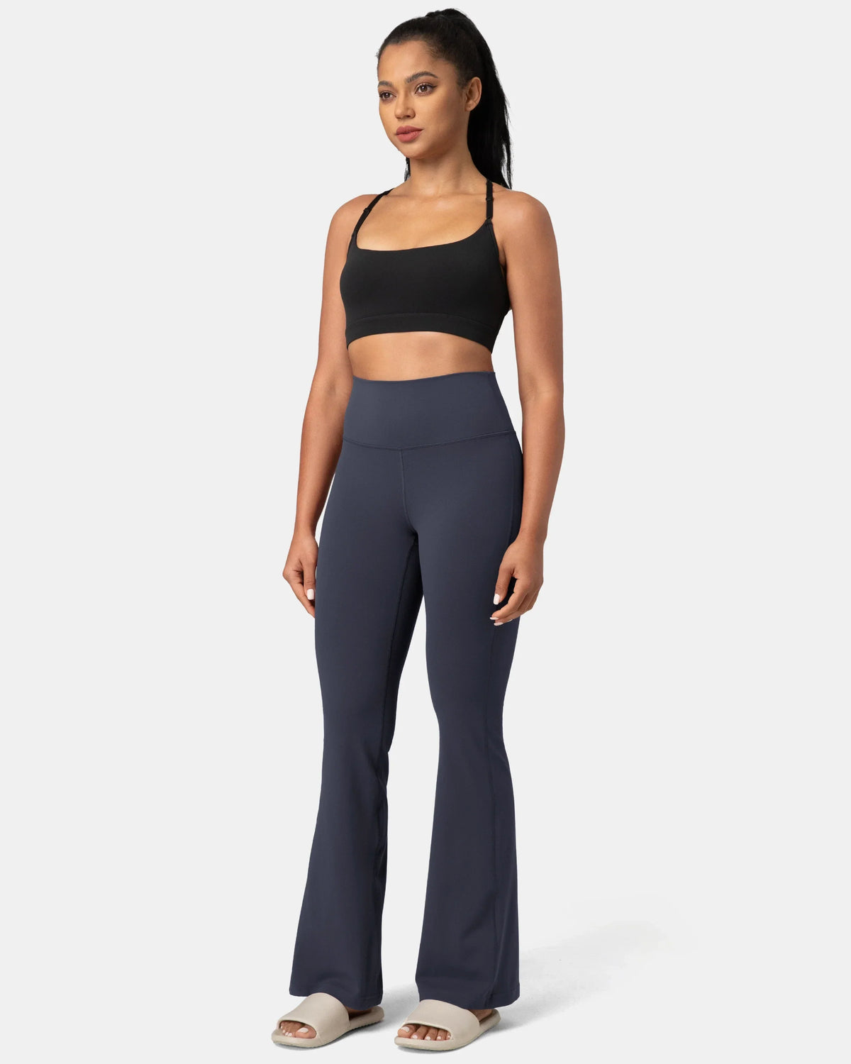 Dreamlux® Flared Bootcut Yoga Pant 31.5" — Blue Ink