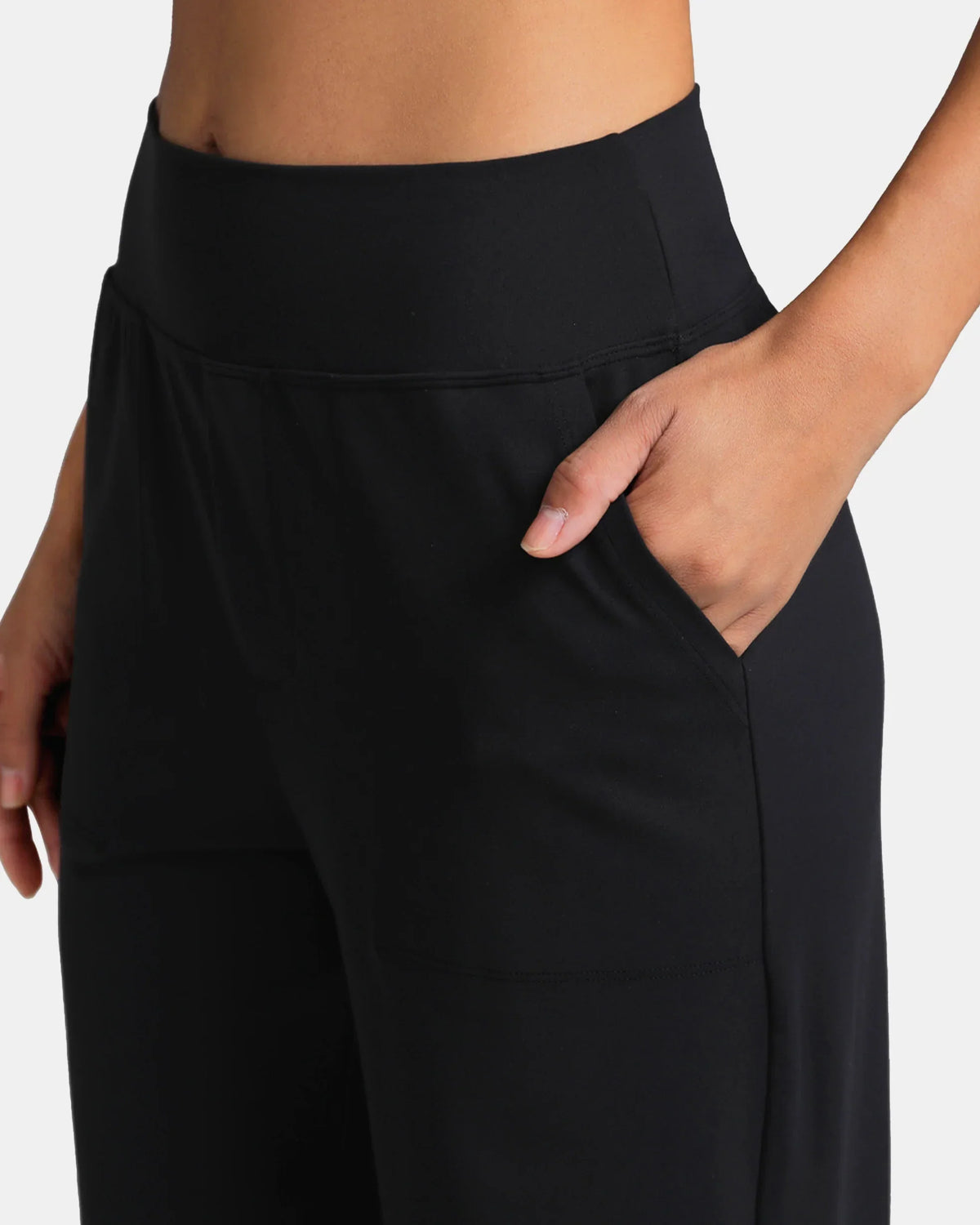 Dreamlux® Mid Waisted Wide Leg Athletic Pant 29.5" 5