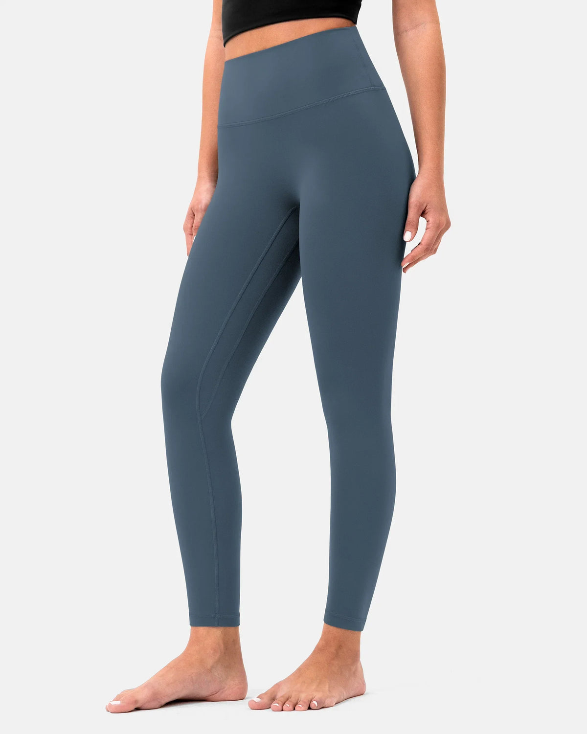 Dreamlux® High Waisted No Front Seam 25" 7/8 Workout Legging 1
