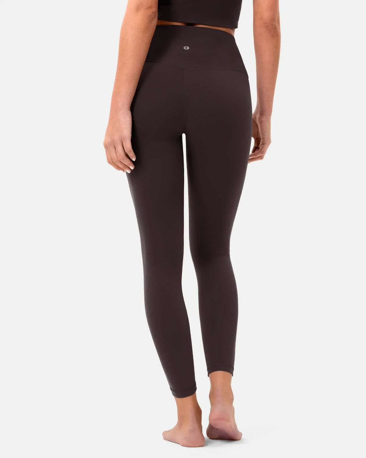 Dreamlux® High Waisted No Front Seam 25" 7/8 Workout Legging — Espresso