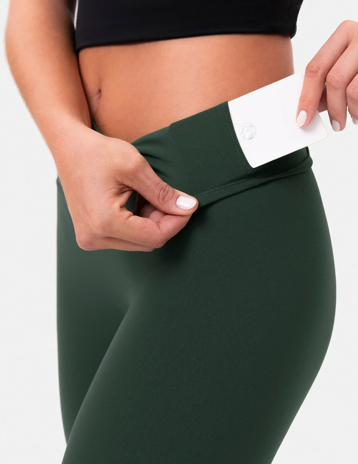 Dreamlux® High Waisted No Front Seam 28" Full Length Legging — Pine Grove