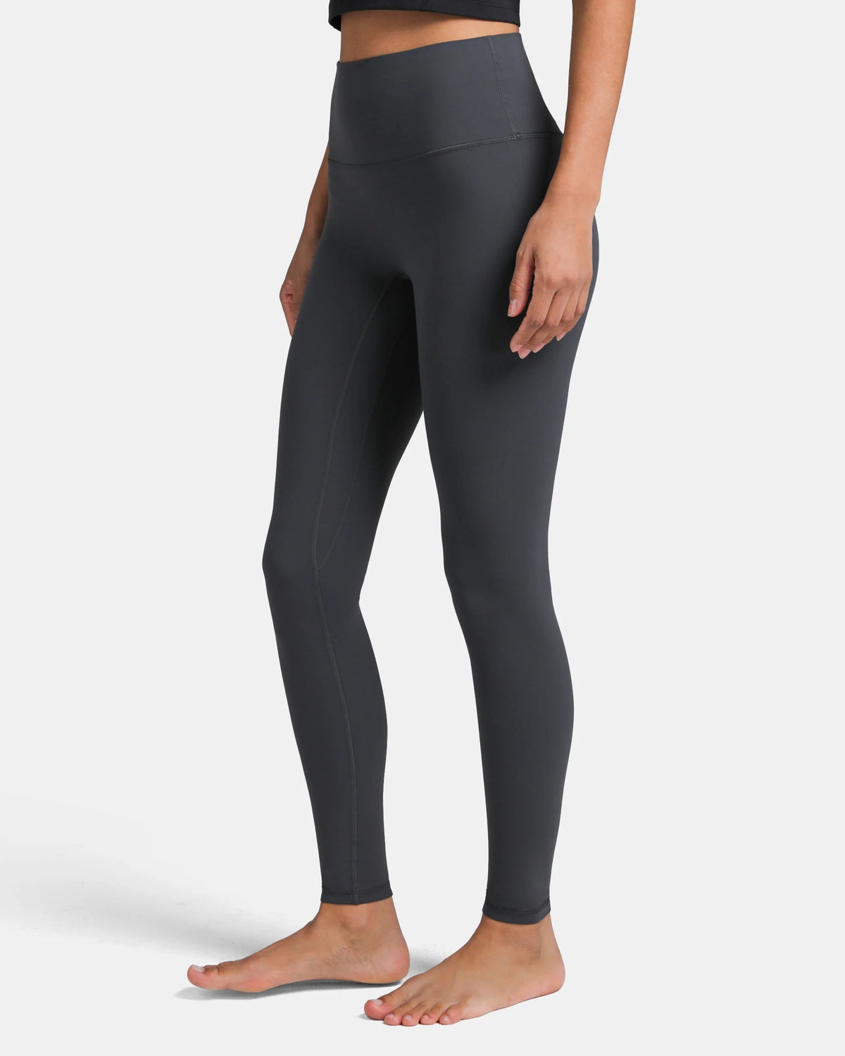 Dreamlux® High Waisted No Front Seam 28" Full Length Legging 3