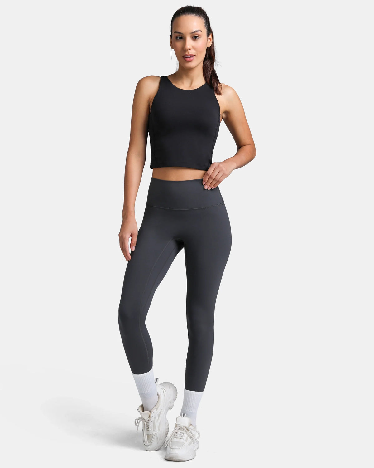 Dreamlux® High Waisted No Front Seam 28" Full Length Legging 2