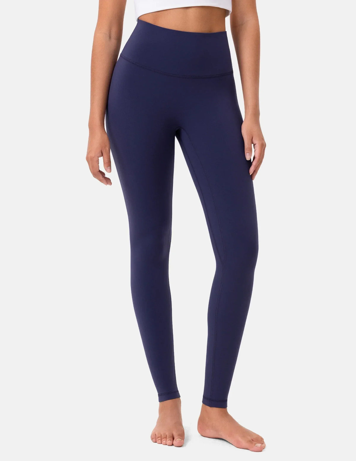 Dreamlux® High Waisted No Front Seam 28" Full Length Legging — Eclipse