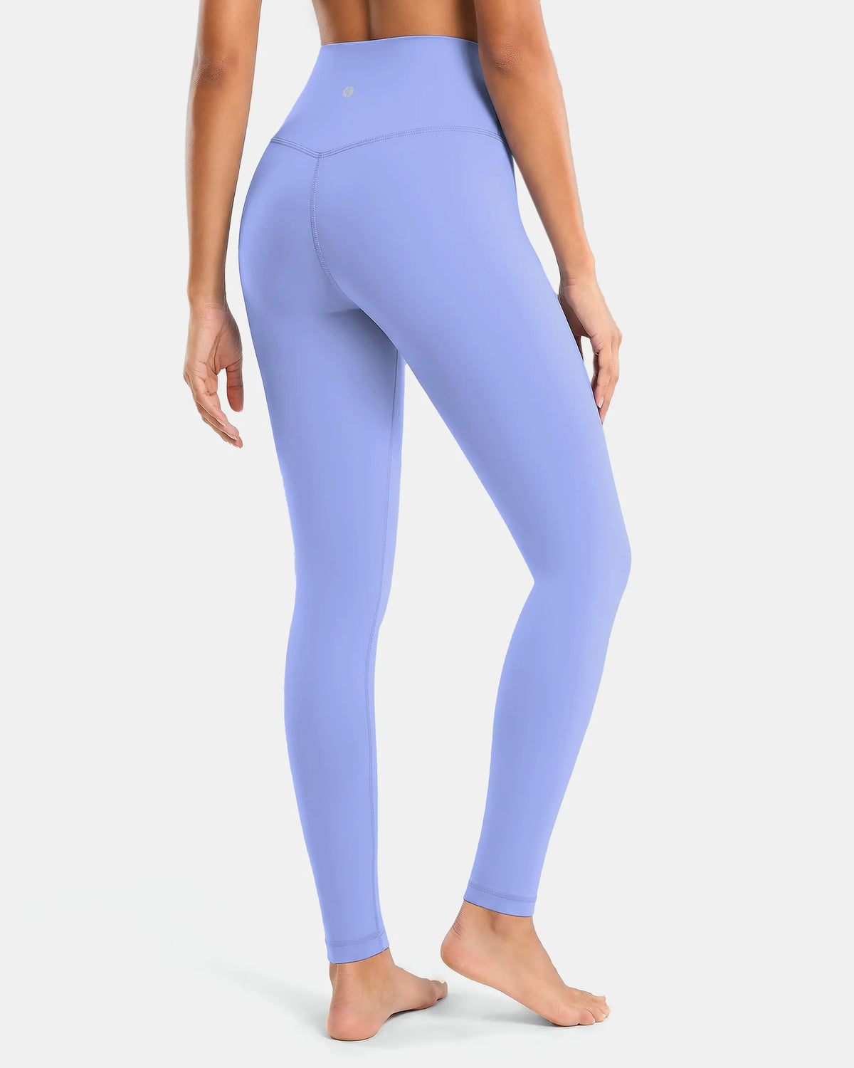 Dreamlux® High Waisted No Front Seam 28" Full Length Legging — Jacaranda Purple