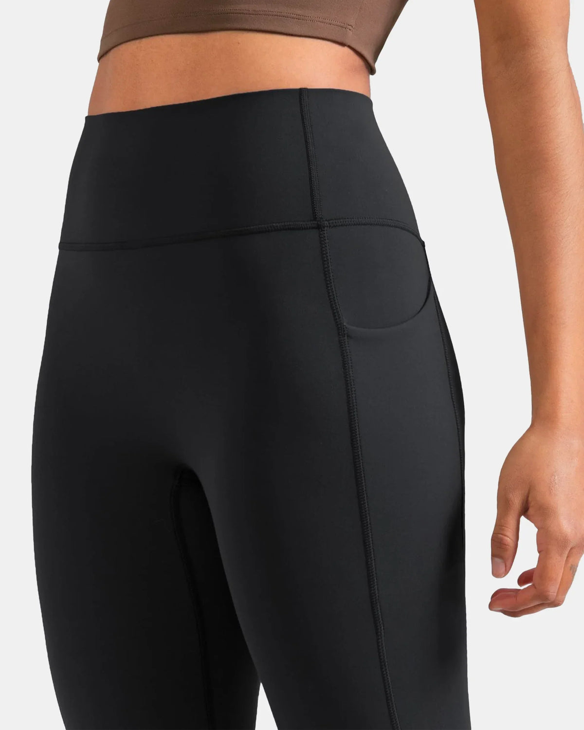 Dreamlux® High Waisted No Front Seam 7/8 Legging w/ Pockets 3