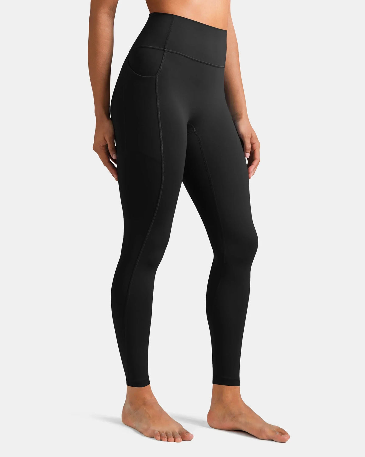 Dreamlux® High Waisted No Front Seam 7/8 Legging w/ Pockets 1
