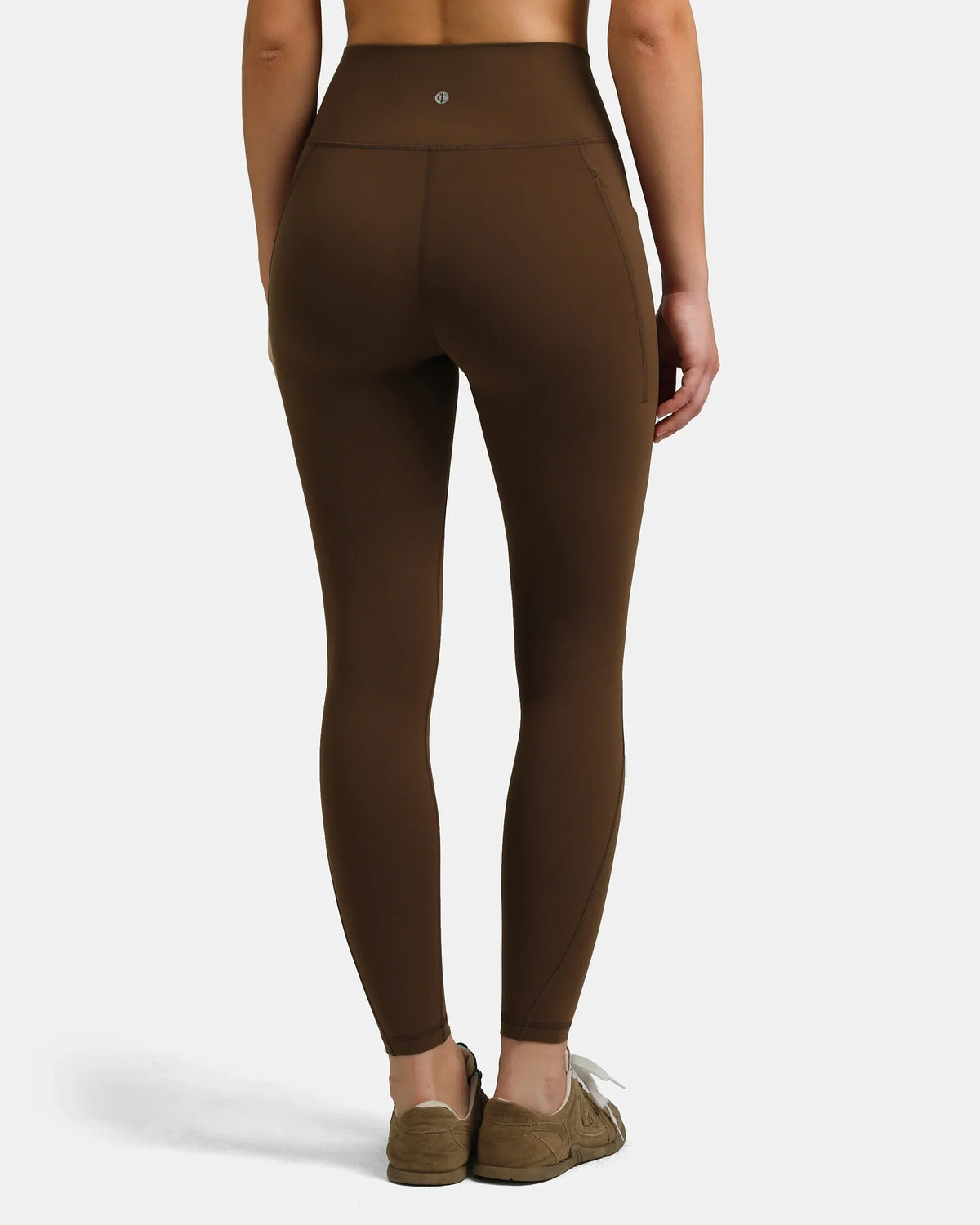 Dreamlux® High Waisted No Front Seam 28" Full Length Legging w/ Pockets 4