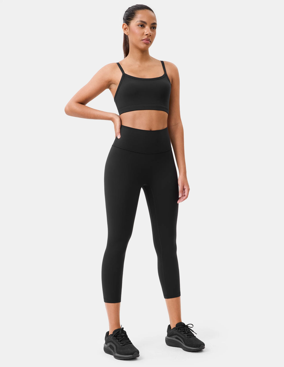 Dreamlux® High Waisted No Front Seam 21" Workout Legging 2