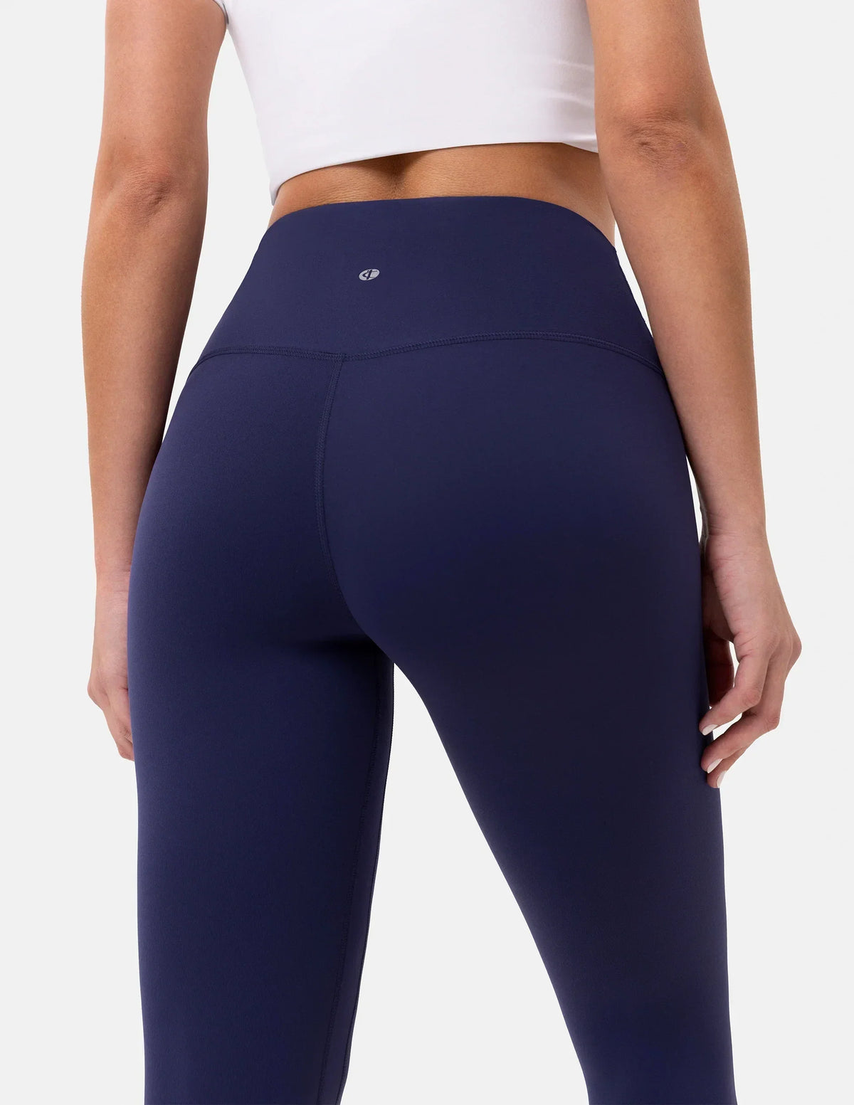 Dreamlux® High Waisted No Front Seam 21" Workout Legging — Eclipse