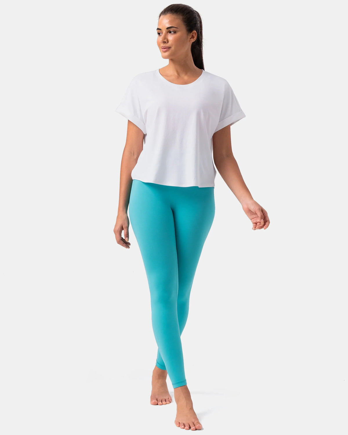 Sorona Batwing Sleeve Twist-Back Relaxed Fit Top 5