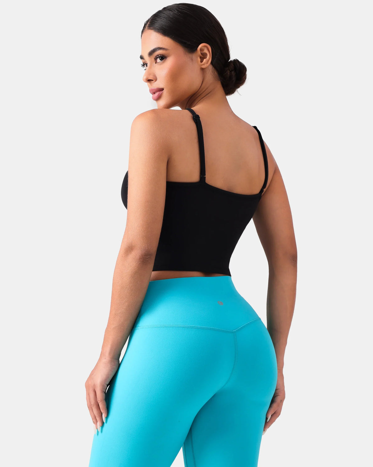 Dreamlux® Cross-Front Halter Top w/ Convertible Straps 3