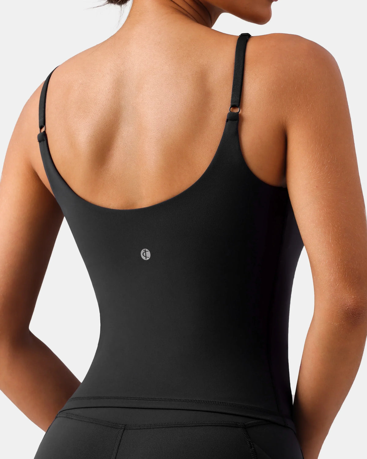 Dreamlux® V-Neck U-Back Cami w/ Adjustable Straps 2