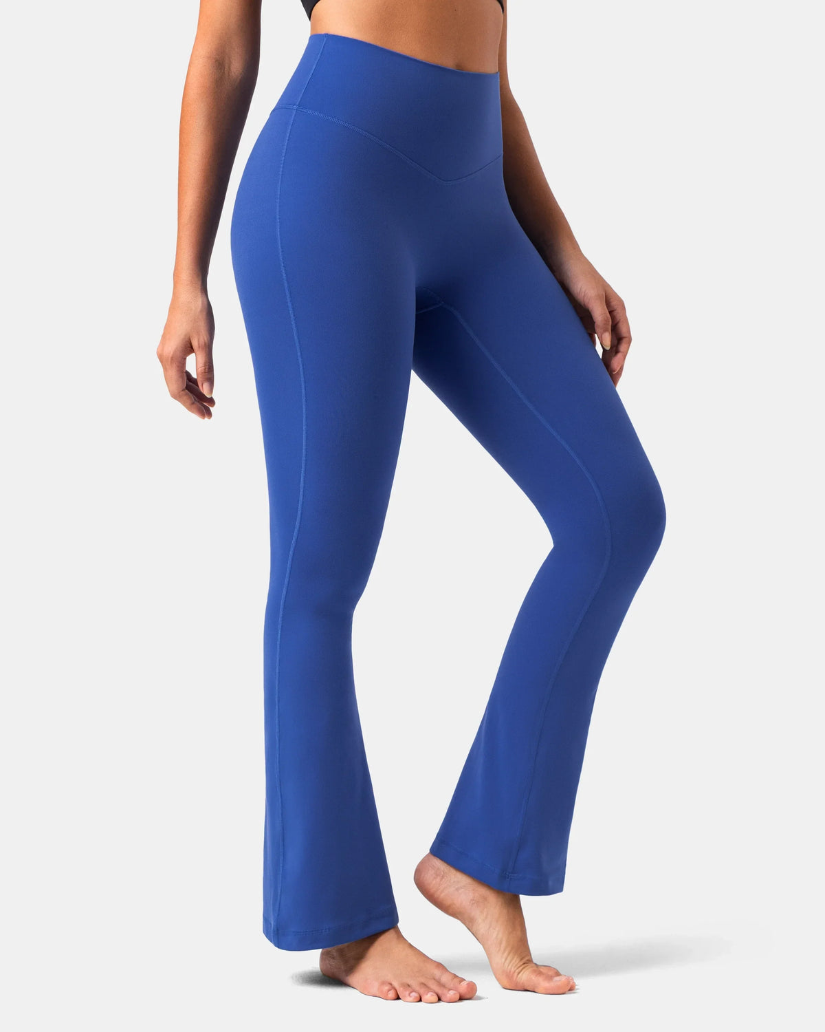Dreamlux® No Front Seam Flare Legging 29.5" - Standard — Baleine Blue