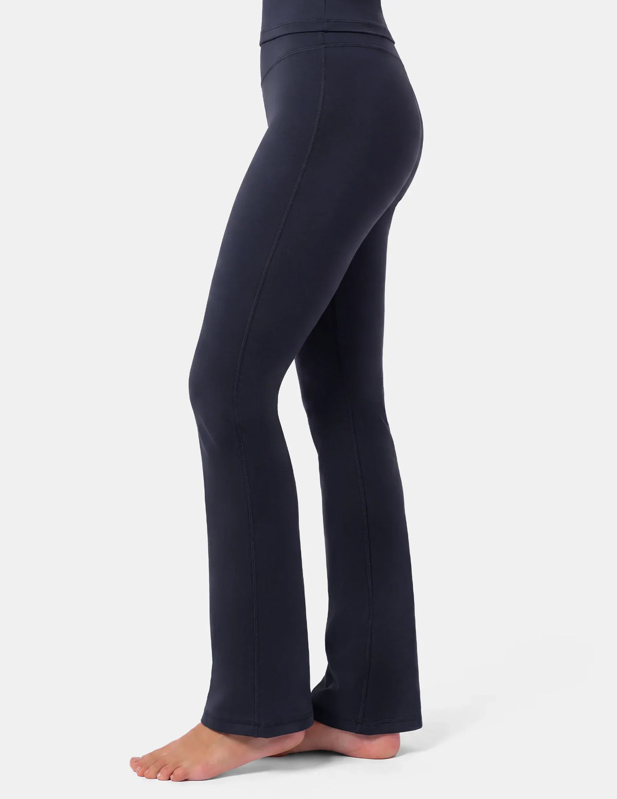 Dreamlux® No Front Seam Flare Legging 29.5" - Standard — Blue Ink