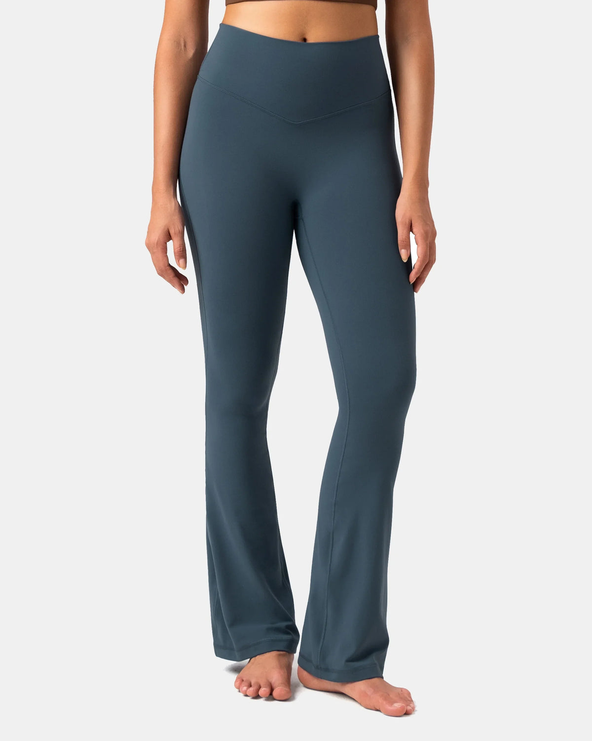 Dreamlux® No Front Seam Flare Legging 29.5" - Standard 1