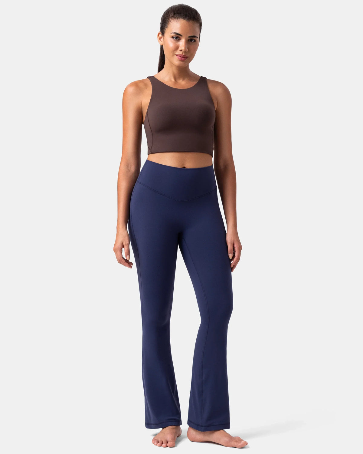 Dreamlux® No Front Seam Flare Legging 29.5" - Standard — Eclipse