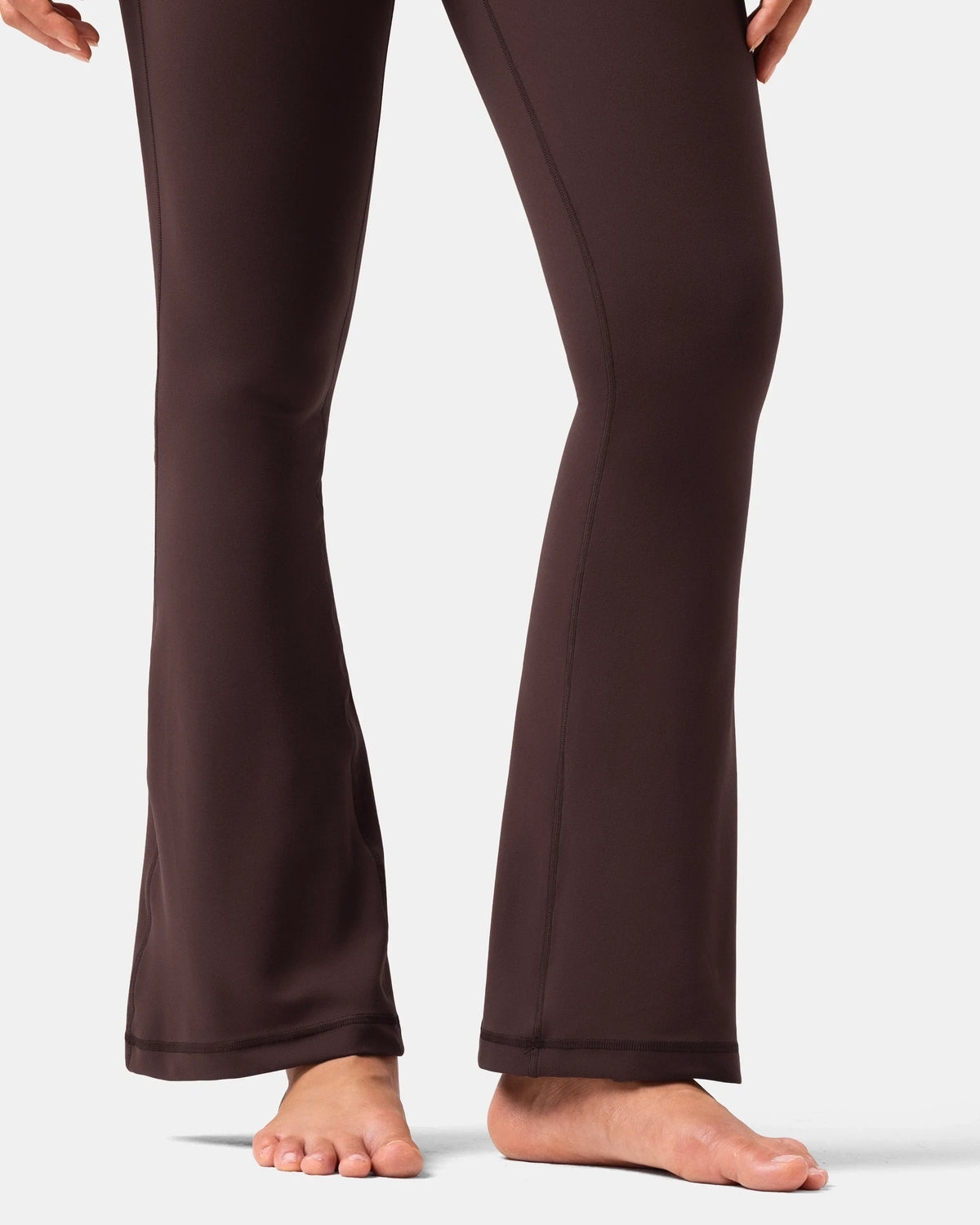 Dreamlux® No Front Seam Flare Legging 29.5" - Standard — Espresso