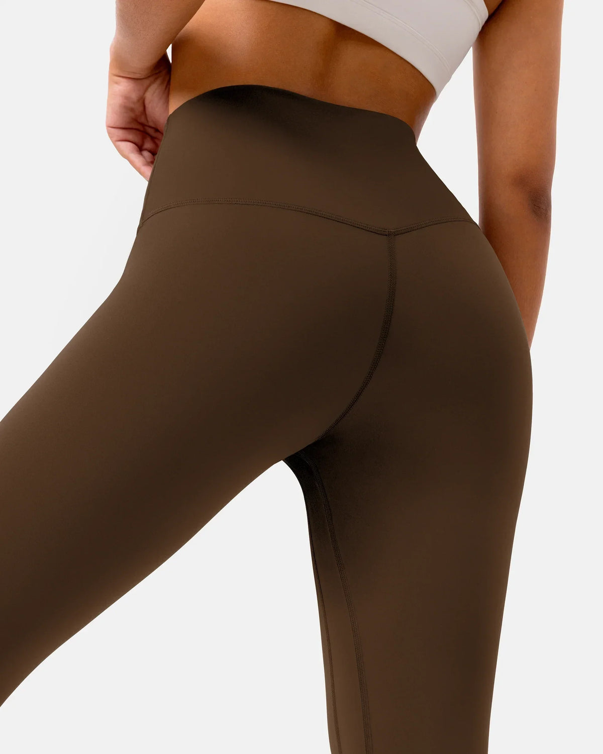 Essential Buttery Soft 28" Everyday Wear Legging — Cocoa
