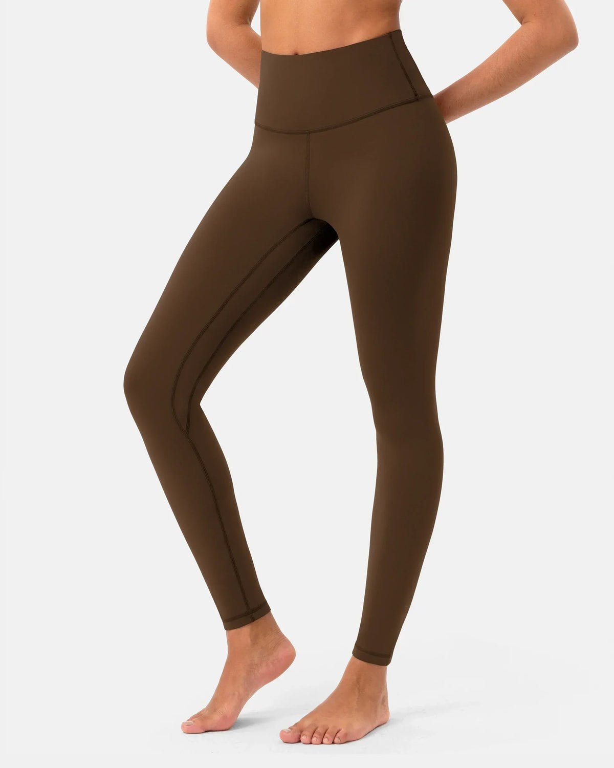 Essential Buttery Soft 28" Everyday Wear Legging — Cocoa