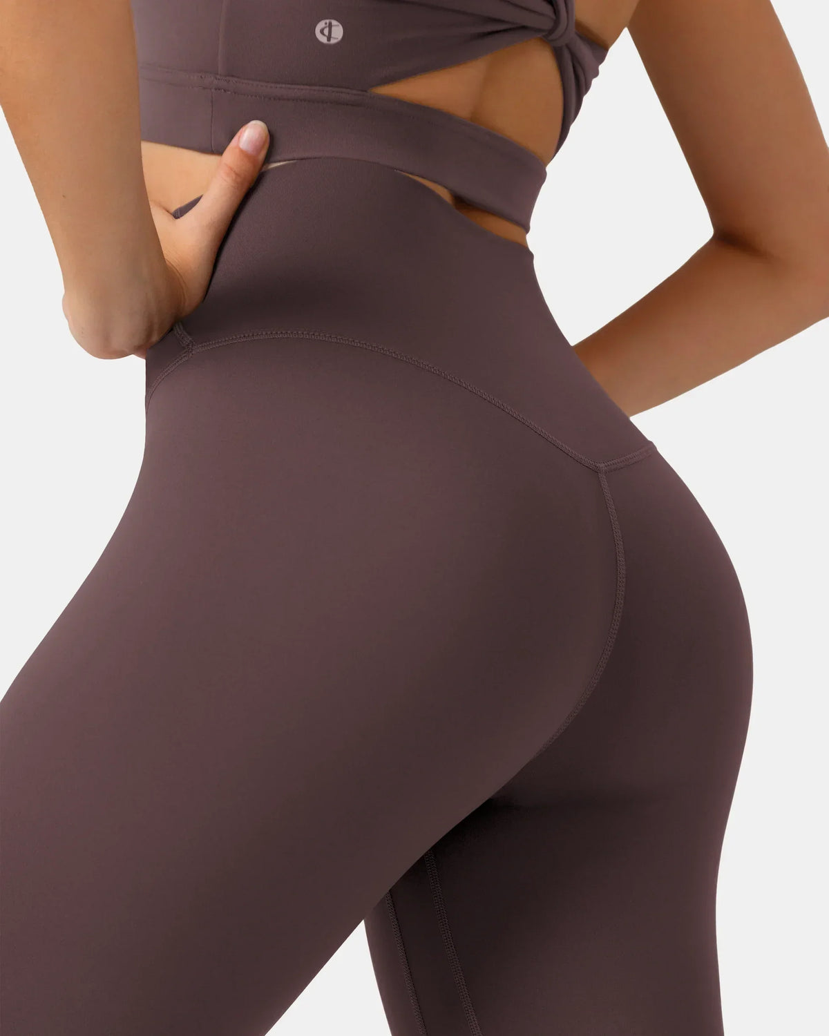 Essential Buttery Soft 28" Everyday Wear Legging — Dusty Red