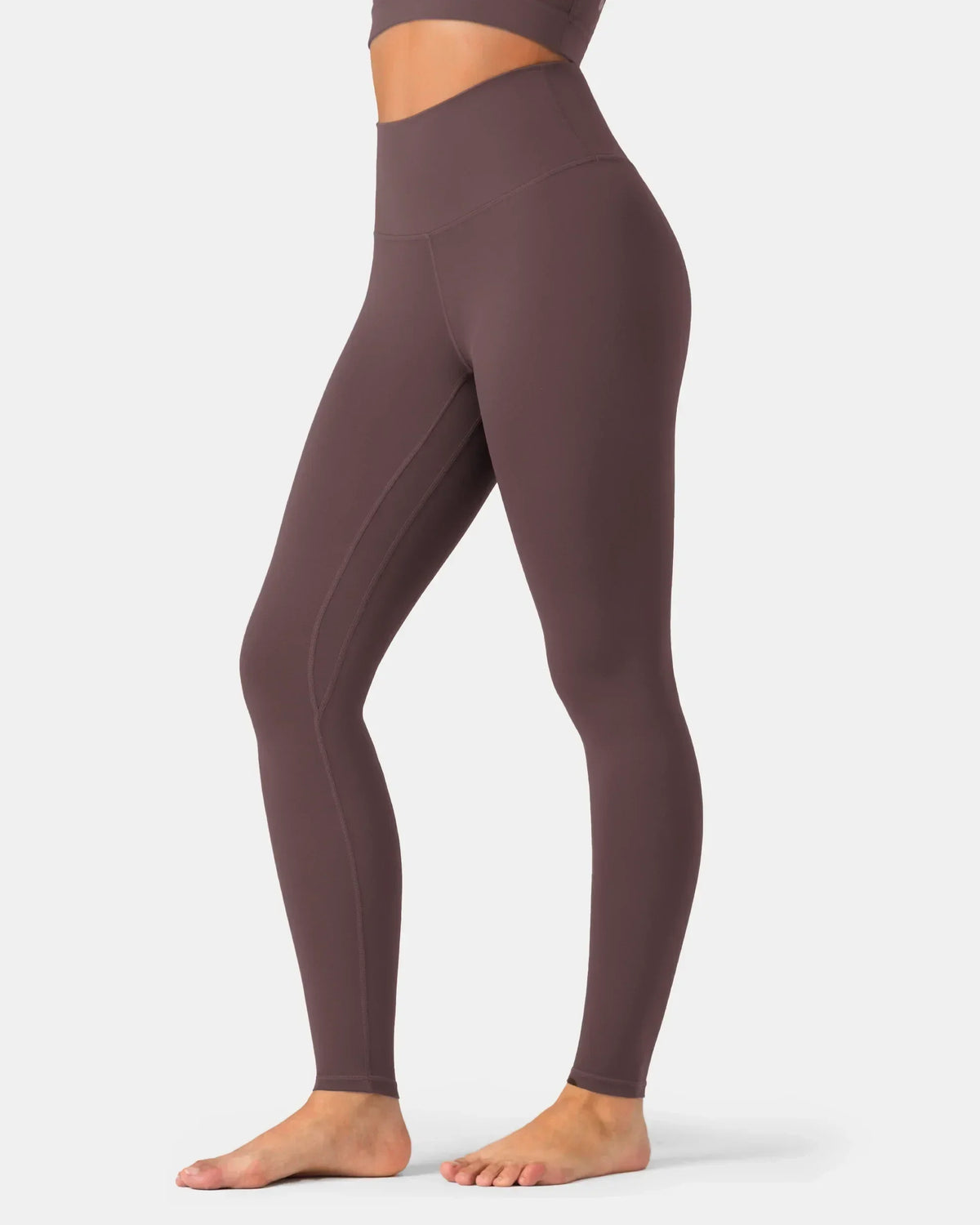Essential Buttery Soft 28" Everyday Wear Legging — Dusty Red